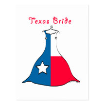 Texas Bride Postcards