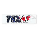 Texas Bumper Sticker bumper stickers