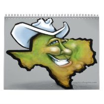 Texas Calendar by FunGraphix Texas Calendar