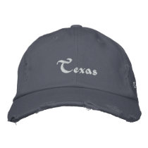 Texas cap embroidered hat