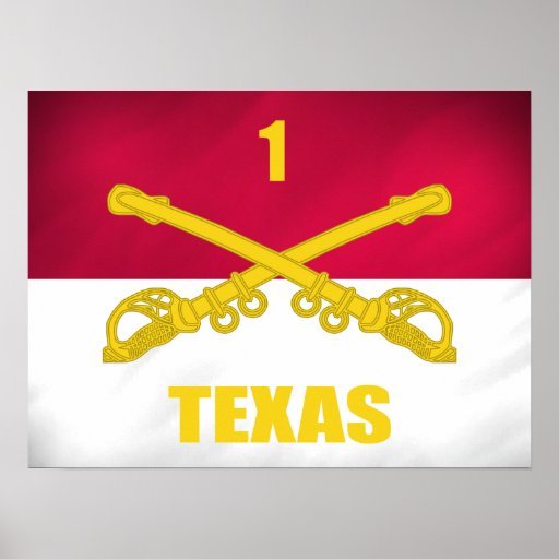 Texas Cavalry Poster