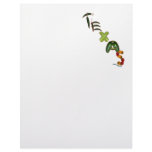 Texas Chili Peppers Custom Letterhead