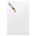 Texas Chili Peppers Stationery Paper