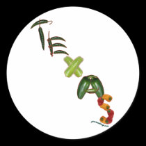 Texas Chili Peppers stickers