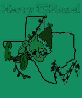 Texas Christmas T-shirt