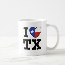 Texas Coffee Mugs