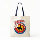 budgettote - Texas cowgirl illustration and design by Duncan Reed