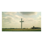 Texas Cross Personalized Photo Card