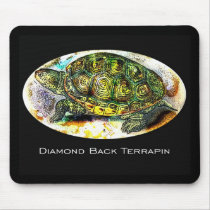 Texas Diamond Back Terrapin Mousepad