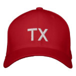TEXAS EARTH COLLECTIONS EMBROIDERED EMBROIDERED BASEBALL CAP