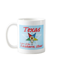 Texas Eastern Star Coffee Mug