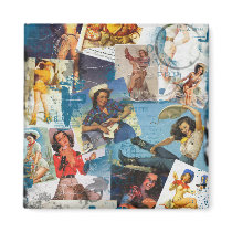 Texas Eclectic " Cowgirl Collection No. 2 magnets