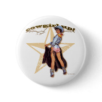Texas Eclectic : "Cowgirl Up" Chaps Pin-Up #1