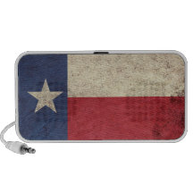 Texas Flag Aged Speaker System