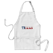 Texas flag aprons