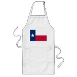 Texas flag apron