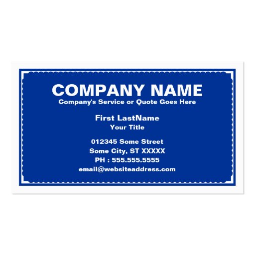 texas flag business card templates (back side)