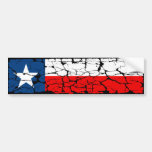 Texas Flag, Distressed Bumper Stickers