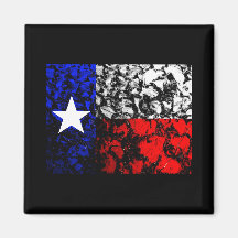 Texas Flag Fridge Magnet