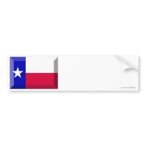 Texas Flag Gem bumper stickers by Vexillophile Texas Flag Gem bumper stickers