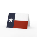 Texas Flag Greeting Card