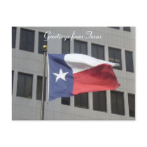 texas flag greetings postcards