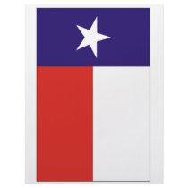 Texas Flag Custom Letterhead