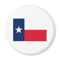 TEXAS FLAG magnets