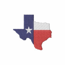 Texas Flag Map