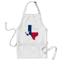 Texas Flag Map aprons by usaflags Texas Flag Map aprons