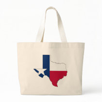 Texas Flag Map Tote Bag