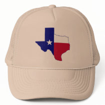 Texas Flag Map Mesh Hats