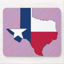 Texas Flag Map mousepads by usaflags Texas Flag Map mousepads