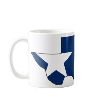 Texas Flag Map Mugs