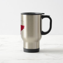 Texas Flag Map Mugs