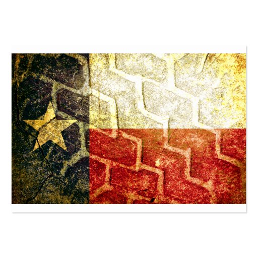 Texas Flag Mud Tire Business Card (back side)
