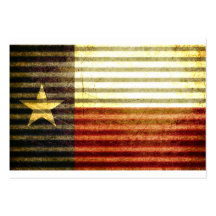 Texas Flag Old Tin Roof gear Business Cards