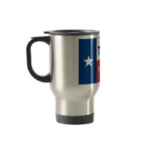 Texas Flag Pipeliner Travel Mug
