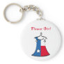 Texas Flower Girl Key Chains