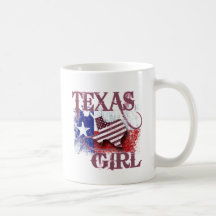 TEXAS GIRL COFFEE MUGS