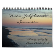 Texas Gulf Coast Sunrises Calendars