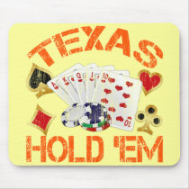 TEXAS HOLD 'EM - DISTRESSED MOUSE PADS