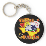 TEXAS HOLD 'EM KEYCHAINS