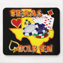 TEXAS HOLD 'EM MOUSE PAD