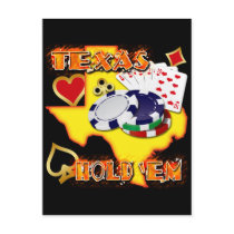 TEXAS HOLD 'EM POSTCARDS