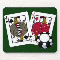 Texas Hold Up! Mouse Pad