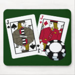 Texas Hold Up! Mouse Pad
