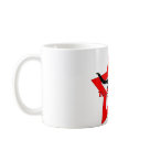 basic_mug - Original Design from the THPStore featuring the Texas Lonestar with a Bull Riding Cowboy under on the state of Texas directly under the words "Texas Holdem" 