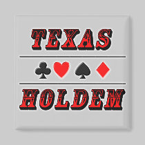 Texas Holdem Poker magnets by ArtmakersWorlds Texas Holdem Poker magnets