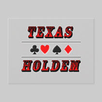 Texas Holdem Poker postcards by ArtmakersWorlds Texas Holdem Poker postcards